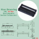 2.0 mm 2*15 Double Row 30 Pin IDC Rectangular Socket Connector FC Flat Female Terminal 3 Piece Set 2.0 mm 2*15 Double Row 30 Pin IDC Rectangular Socket Connector FC Flat Female Terminal 3 Piece Set