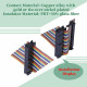 2.0 mm 2*17 Double Row 34 Pin IDC Rectangular Socket Connector FC Flat Female Terminal 3 Piece Set