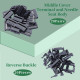 2.54 mm 2*7 Double Row 14 Pin IDC Rectangular Socket Connector FC Flat Female Terminal 3 Piece Set 2.54 mm 2*7 Double Row 14 Pin IDC Rectangular Socket Connector FC Flat Female Terminal 3 Piece Set