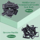 2.54 mm 2*8 Double Row 16 Pin IDC Rectangular Socket Connector FC Flat Female Terminal 3 Piece Set 2.54 mm 2*8 Double Row 16 Pin IDC Rectangular Socket Connector FC Flat Female Terminal 3 Piece Set