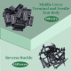 2.54 mm 2*9 Double Row 18 Pin IDC Rectangular Socket Connector FC Flat Female Terminal 3 Piece Set 2.54 mm 2*9 Double Row 18 Pin IDC Rectangular Socket Connector FC Flat Female Terminal 3 Piece Set