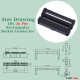 2.54 mm 2*13 Double Row 26 Pin IDC Rectangular Socket Connector FC Flat Female Terminal 3 Piece Set