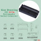 2.54 mm 2*15 Double Row 30 Pin IDC Rectangular Socket Connector FC Flat Female Terminal 3 Piece Set 2.54 mm 2*15 Double Row 30 Pin IDC Rectangular Socket Connector FC Flat Female Terminal 3 Piece Set