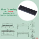 2.54 mm 2*25 Double Row 50 Pin IDC Rectangular Socket Connector FC Flat Female Terminal 3 Piece Set 2.54 mm 2*25 Double Row 50 Pin IDC Rectangular Socket Connector FC Flat Female Terminal 3 Piece Set