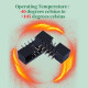2.0 mm 2*5 Double Row 10 Pin IDC Box Header Connector Male Socket Terminal 2.0 mm 2*5 Double Row 10 Pin IDC Box Header Connector Male Socket Terminal