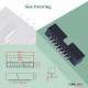 2.0 mm 2*8 Double Row 16 Pin IDC Box Header Connector Male Socket Terminal 2.0 mm 2*8 Double Row 16 Pin IDC Box Header Connector Male Socket Terminal