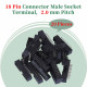 2.0 mm 2*9 Double Row 18 Pin IDC Box Header Connector Male Socket Terminal 2.0 mm 2*9 Double Row 18 Pin IDC Box Header Connector Male Socket Terminal
