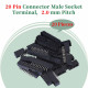2.0 mm 2*10 Double Row 20 Pin IDC Box Header Connector Male Socket Terminal 2.0 mm 2*10 Double Row 20 Pin IDC Box Header Connector Male Socket Terminal