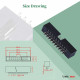 2.0 mm 2*10 Double Row 20 Pin IDC Box Header Connector Male Socket Terminal 2.0 mm 2*10 Double Row 20 Pin IDC Box Header Connector Male Socket Terminal
