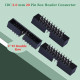 2.0 mm 2*10 Double Row 20 Pin IDC Box Header Connector Male Socket Terminal 2.0 mm 2*10 Double Row 20 Pin IDC Box Header Connector Male Socket Terminal