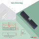 2.0 mm 2*12 Double Row 24 Pin IDC Box Header Connector Male Socket Terminal 2.0 mm 2*12 Double Row 24 Pin IDC Box Header Connector Male Socket Terminal