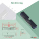 2.0 mm 2*13 Double Row 26 Pin IDC Box Header Connector Male Socket Terminal 2.0 mm 2*13 Double Row 26 Pin IDC Box Header Connector Male Socket Terminal