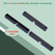 2.0 mm 2*20 Double Row 40 Pin IDC Box Header Connector Male Socket Terminal 2.0 mm 2*20 Double Row 40 Pin IDC Box Header Connector Male Socket Terminal