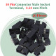 2.54 mm 2*5 Double Row 10 Pin IDC Box Header Connector Male Socket Terminal