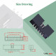 2.54 mm 2*6 Double Row 12 Pin IDC Box Header Connector Male Socket Terminal 2.54 mm 2*6 Double Row 12 Pin IDC Box Header Connector Male Socket Terminal