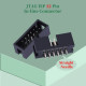 2.54 mm 2*6 Double Row 12 Pin IDC Box Header Connector Male Socket Terminal 2.54 mm 2*6 Double Row 12 Pin IDC Box Header Connector Male Socket Terminal