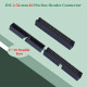 2.54 mm 2*20 Double Row 40 Pin IDC Box Header Connector Male Socket Terminal 2.54 mm 2*20 Double Row 40 Pin IDC Box Header Connector Male Socket Terminal