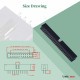 2.54 mm 2*25 Double Row 50 Pin IDC Box Header Connector Male Socket Terminal 2.54 mm 2*25 Double Row 50 Pin IDC Box Header Connector Male Socket Terminal
