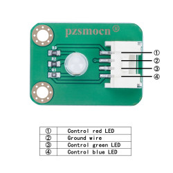 LED RGB Color-changing Lamp Bead Module for Raspberry Pi and Arduino