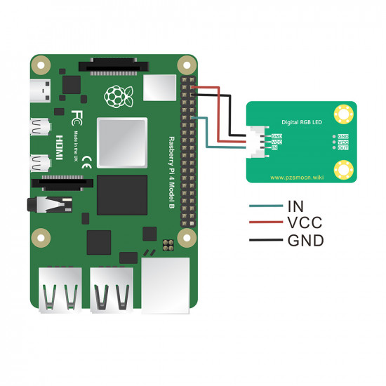 LED RGB (Full Color) Module for Raspberry Pi and Arduino LED RGB (Full Color) Module for Raspberry Pi and Arduino