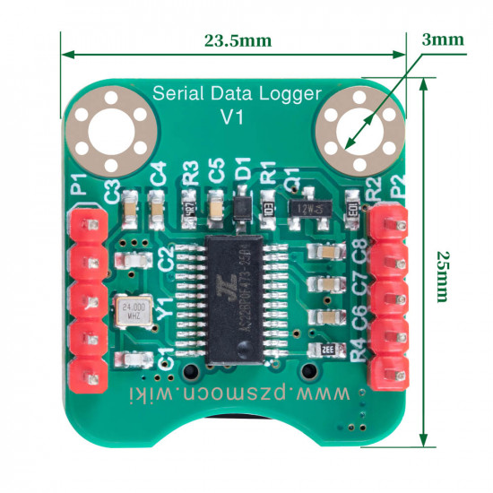 Serial Data Logger V1 for Arduino and Raspberry Pi