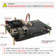 Raspberry Pi 4B 3.5 inch SATA NAS Storage Expansion Board X832 V1.2 with Shell 12V Power Supply.