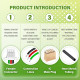 JST 1.0 mm SH VHR 3-Pin Connector 30AWG 20cm Silicone Cable (15 Sets / 60 Pcs)