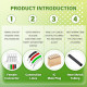 JST 1.0 mm SH VHR 4-Pin Connector 30AWG 20cm Silicone Cable (10 Sets / 40 Pcs)