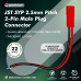 JST SYP 2.5 mm 2 Pin Male Plug 22AWG 20cm Silicone Cable (20 Pieces)