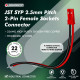 JST SM 2.5 mm 2 Pin Female Sockets 22AWG 20cm Silicone Cable (20 Pieces)