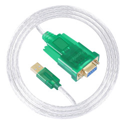 USB to RS232 Female DB9 Serial Port Adapter Cable