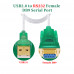 USB to RS232 Female DB9 Serial Port Adapter Cable USB to RS232 Female DB9 Serial Port Adapter Cable