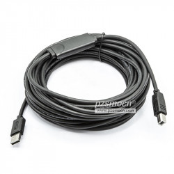 Printer connection cable USB2.0 square port data AM/BM 10M