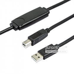Printer connection cable USB2.0 square port data AM/BM 10M