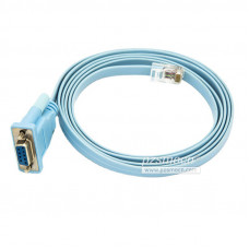 RJ45 to DB9 Serial Port Cable Console Configuration Cable 1.8M