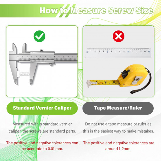 M3*30 mm White Nylon Screws and Nuts Kit with Washers（300 Pieces/100 Sets）