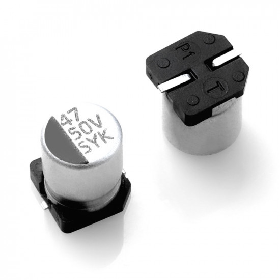 6.3 * 7.7 mm SMD Chip Aluminum Electrolytic Capacitor 6.3 * 7.7 mm SMD Chip Aluminum Electrolytic Capacitor