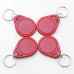 Red IC Button Card Induction Access Card