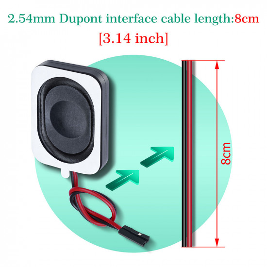 35 * 25 * 6.8 mm Mini Side Sound Rectangle Cavity Speaker