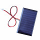 45 * 80 mm PET Solar Panel Power Generation Panel with Wire