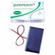 45 * 80 mm PET Solar Panel Power Generation Panel with Wire