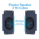 Passive Speaker 4Ω 3W, 2.54mm Dupont Interface.