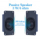 Passive Speaker 4Ω 3W, JST-PH2.0 Interface.