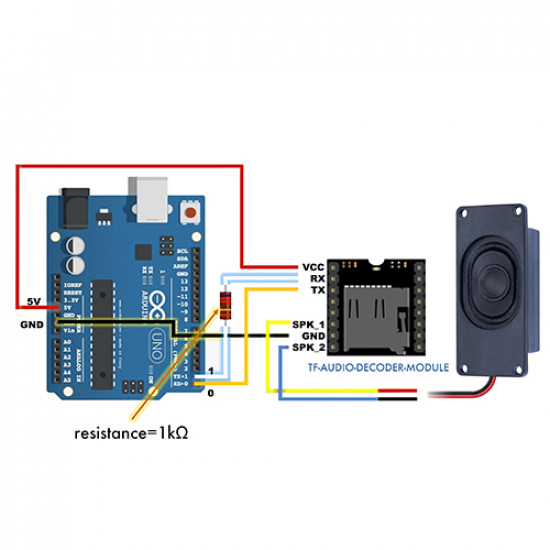 es ist ideal fü... Cqrobot Lautsprecher 3 Watt 8 Ohm für Arduino jst-ph2.0 Benutzeroberfläche