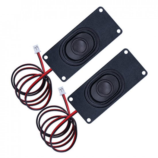 Passive Speaker 8Ω 3W, JST-PH2.0 Interface.