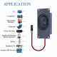 Passive Speaker 8Ω 5W, 2.54mm Dupont Interface. Passive Speaker 8Ω 5W, 2.54mm Dupont Interface.