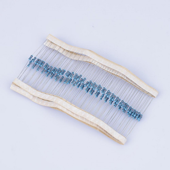 CQRobot Metal Film Resistor Elements 1/4W, 10K Ohm, 100 Pcs.