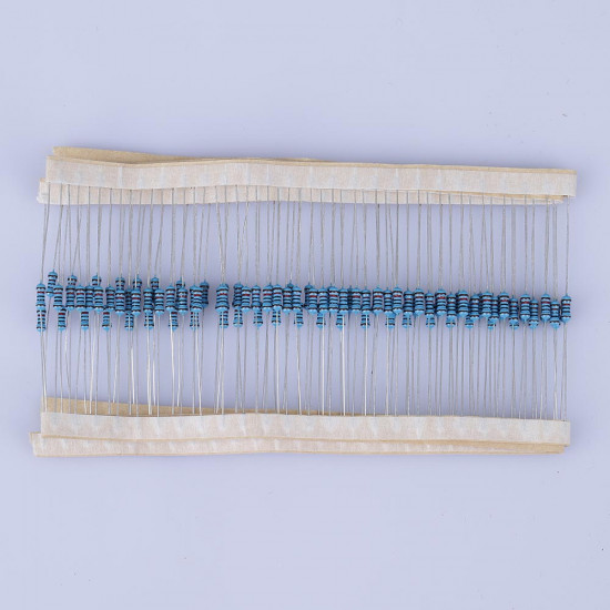 CQRobot Metal Film Resistor Elements 1/4W, 10K Ohm, 100 Pcs.