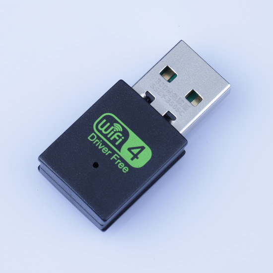 WiFi Signal Transceiver Mini 2.4G-300M Wireless USB Adapter.