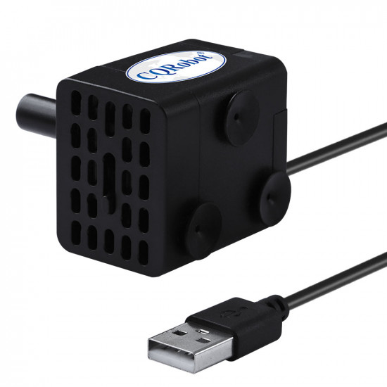 USB Small Mini Side Suction Water Pump 5V Energy-Saving Silent (Black)